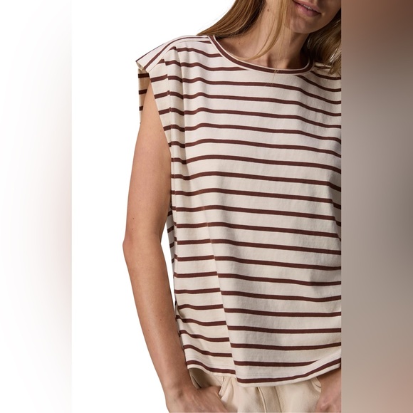rag & bone NWT
Mica Stripe Tank Brownstripe Sz S - Picture 4 of 16
